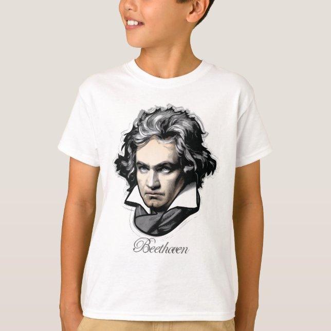 Ludwig Van Beethoven T Shirt (Framsida)