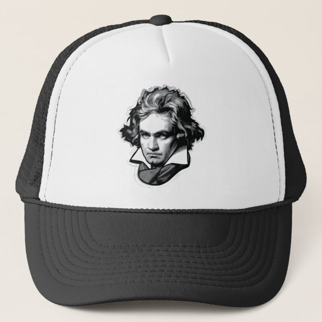 Ludwig Van Beethoven Truckerkeps (Framsida)