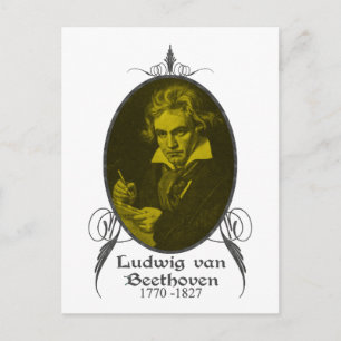 Ludwig van Beethoven Vykort