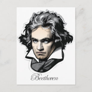 Ludwig van Beethoven Vykort