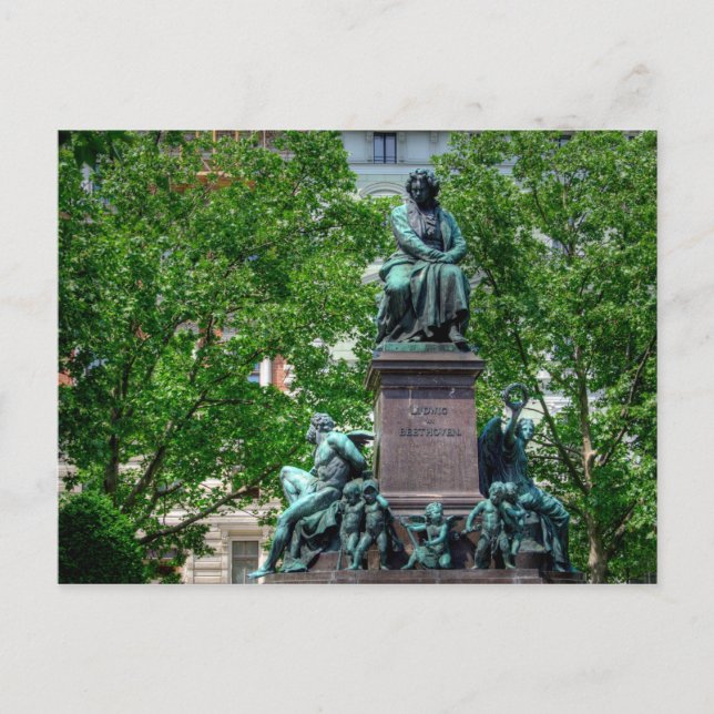 Ludwig van Beethoven Vykort (Framsida)