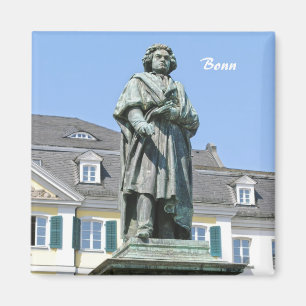 Ludwig van Beethovens monument i Bonn Magnet