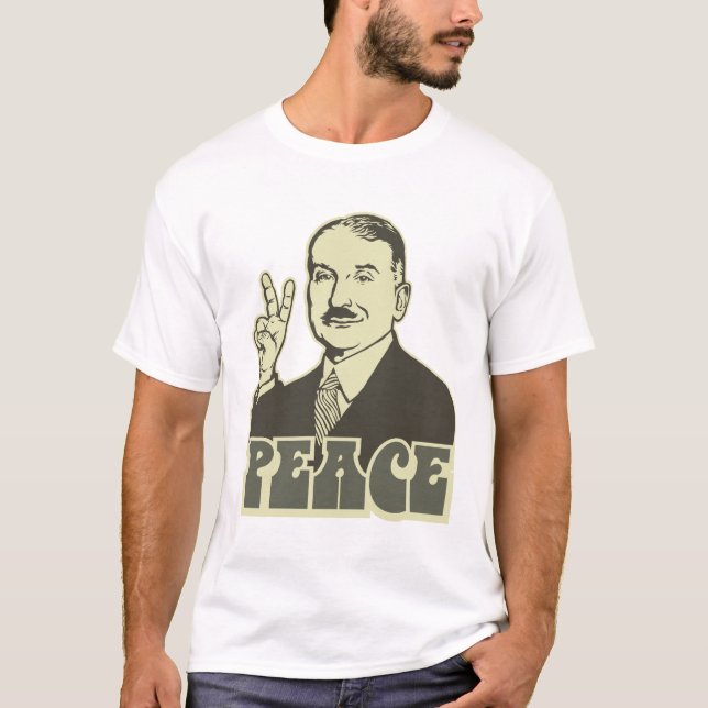 Ludwig von Mises Fred T-tröja Tee (Framsida)