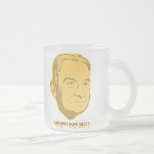 Ludwig von Mises Råna Frostad Glasmugg