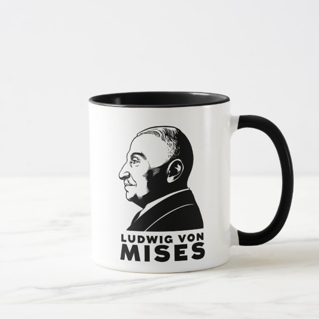 Ludwig von Mises Råna Mugg (Höger)