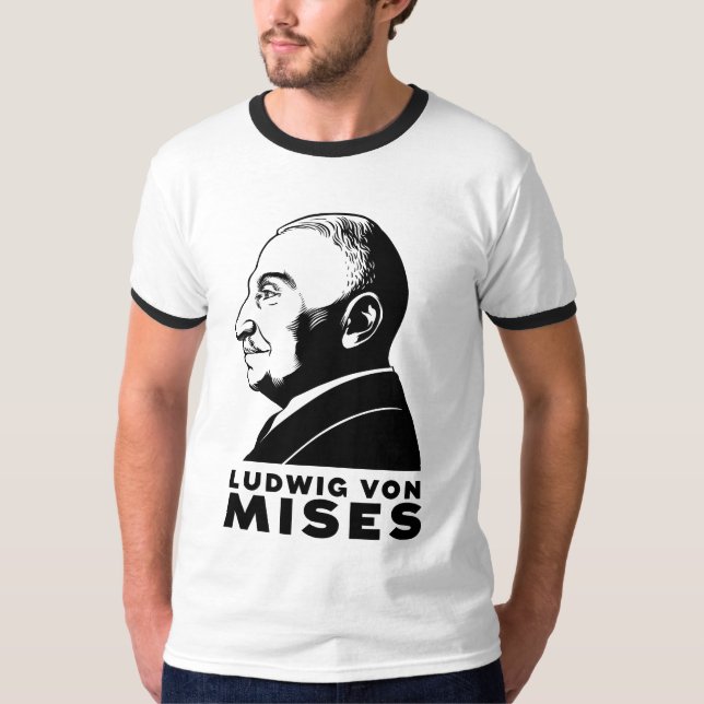 Ludwig von Mises Skjorta Tröja (Framsida)