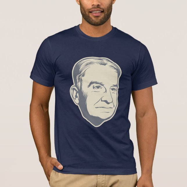 Ludwig von Mises T-tröja T Shirt (Framsida)
