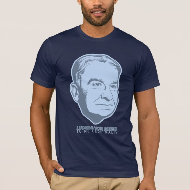 Ludwig von Mises T-tröja Tee (Framsida)