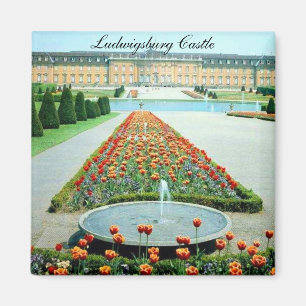 Ludwigsburg slottTyskland Magnet