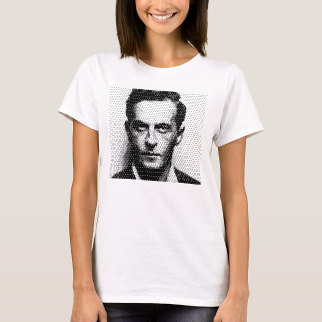 Ludwik Wittgenstein raster portrait T Shirt (Framsida)