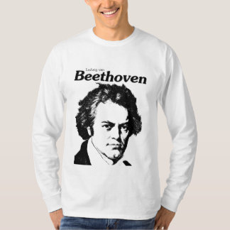 Ludwing van Beethoven monochromatic Tee