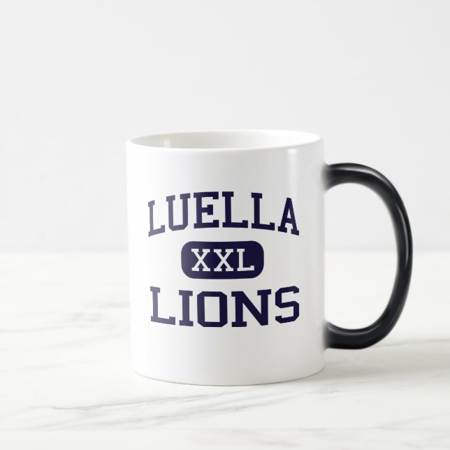 Luella - lejon - kick - gräshoppadunge Georgia Magisk Mugg (Höger)