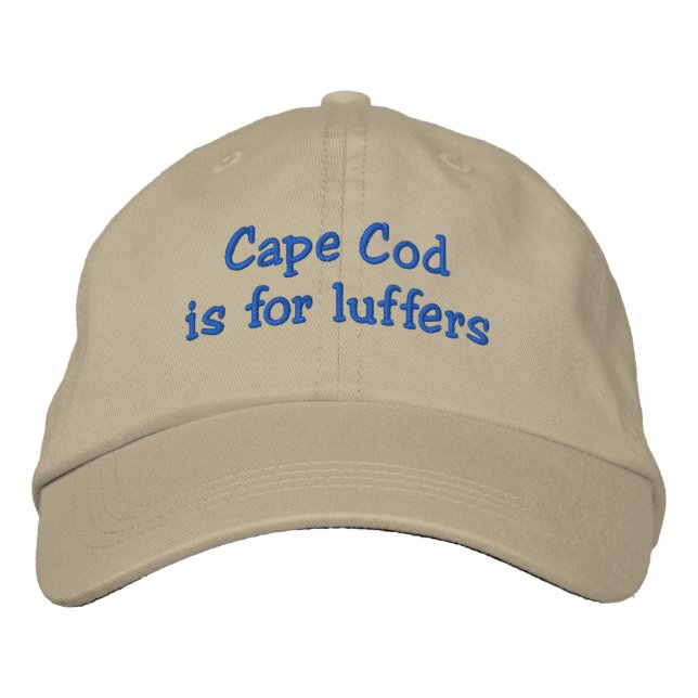 Luffers_Cape Cod Broderad Keps (Framsida)