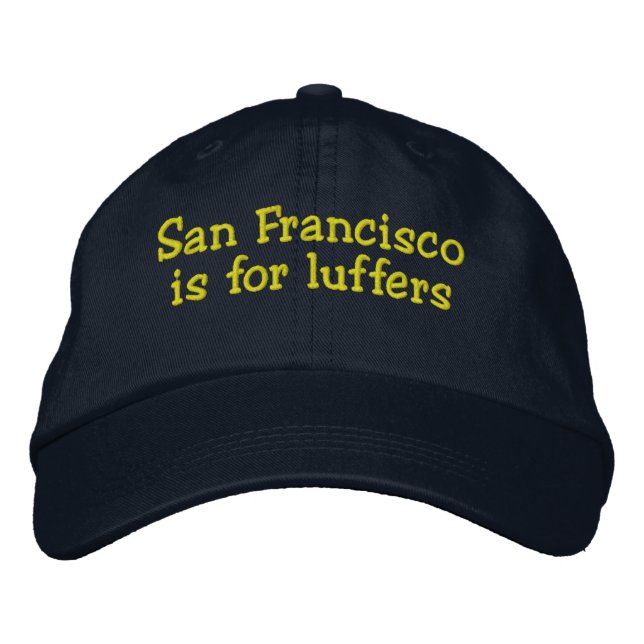 Luffers_San Francisco Broderad Keps (Framsida)