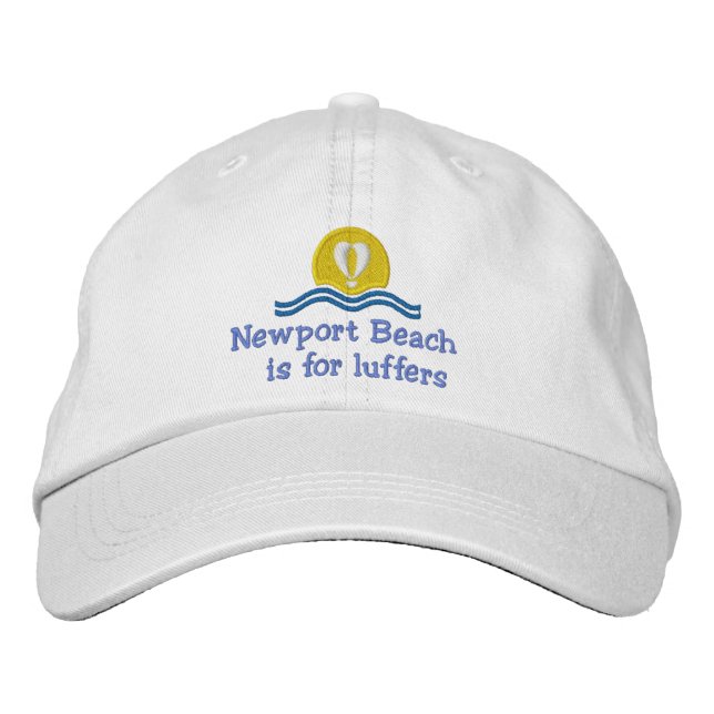 Luffers Sunset_Newport Beach Broderad Keps (Framsida)