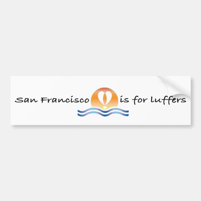 Luffers Sunset_San Francisco bildekal (Framsidan)