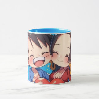 Luffy & Boa Hancock Anime Mugg