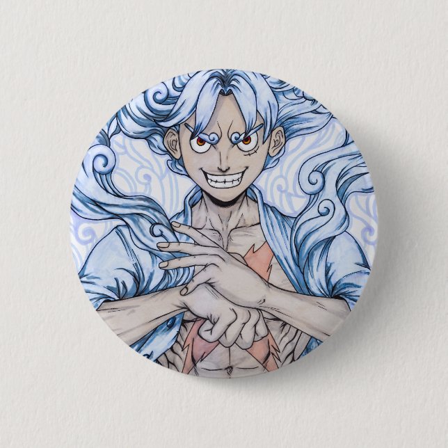 Luffy Gear 5 Knapp (Framsida)