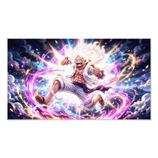 Luffy The Super One Fototryck