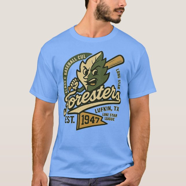 Lufkin Foresters - Texas T Shirt (Framsida)