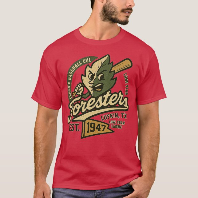 Lufkin Foresters - Texas T Shirt (Framsida)