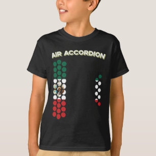 Luft Accordion Mexico Flagga Cinco De Mayo Music G T Shirt
