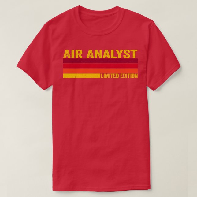 Luft Analyst T Shirt (Design framsida)