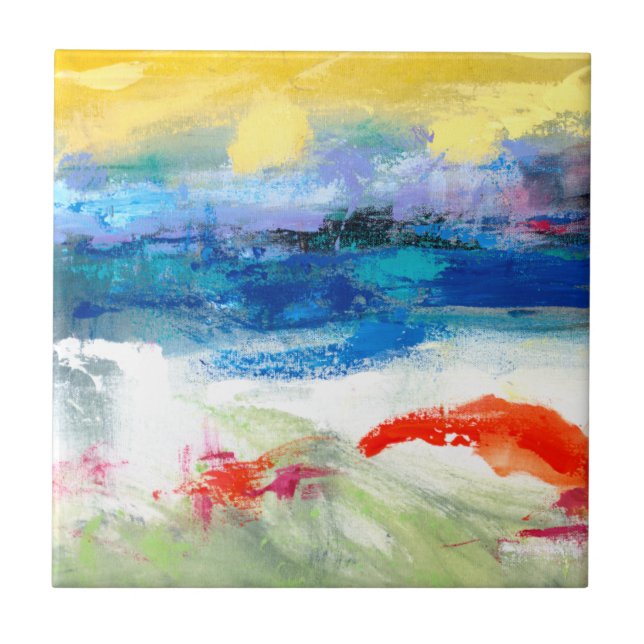 Luft-apparat I Kakelplatta (Framsidan)