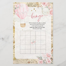 Luft Balloon är inte en underbar babystövel Bingo