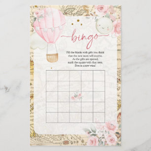 Luft Balloon är inte en underbar babystövel Bingo