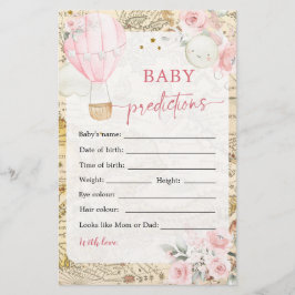 Luft Balloon är inte Onerunderbar Baby Predictions