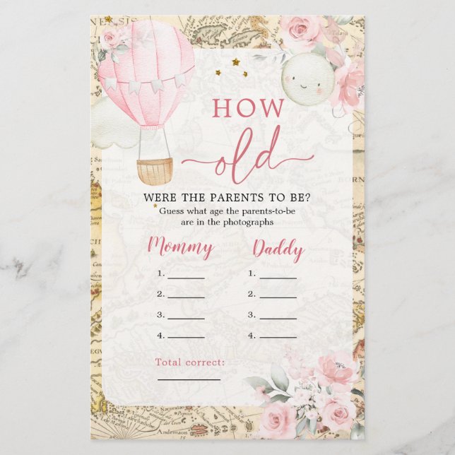 Luft Balloon är inte onervös hur gamla föräldrar (Framsida)