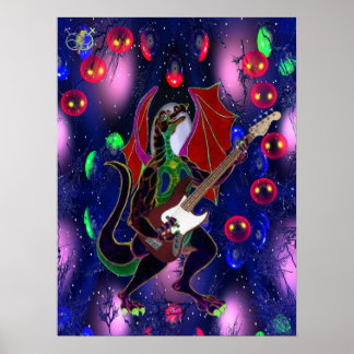 Luft Bass Dragon. Poster