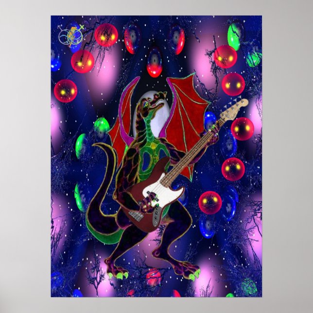 Luft Bass Dragon. Poster (Framsidan)