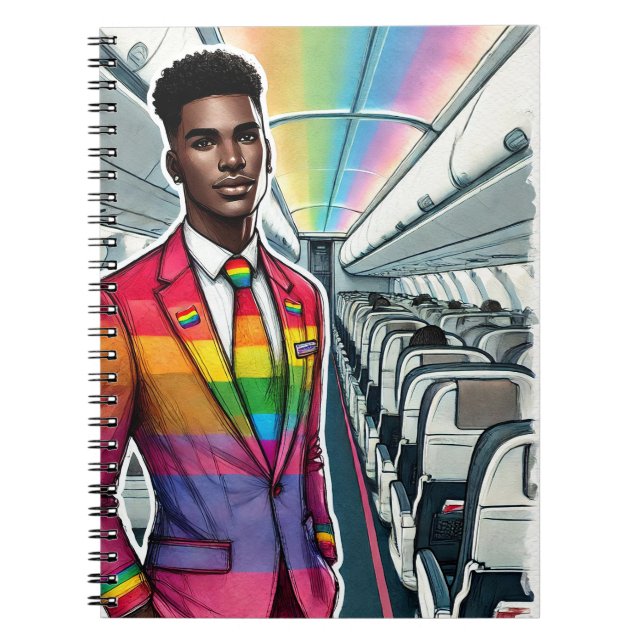 Luft besättning nr 2 anteckningsbok (Framsidan)