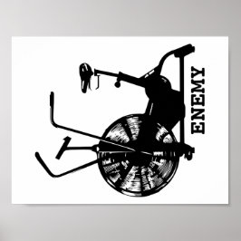 Luft Bike Enemy Poster