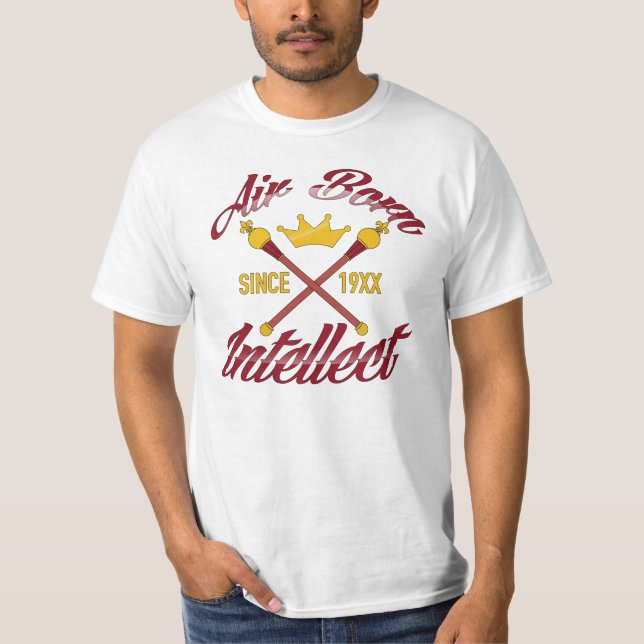 LUFT BORN INTELLECT - SEDAN 19XX T-SHIRT (Framsida)