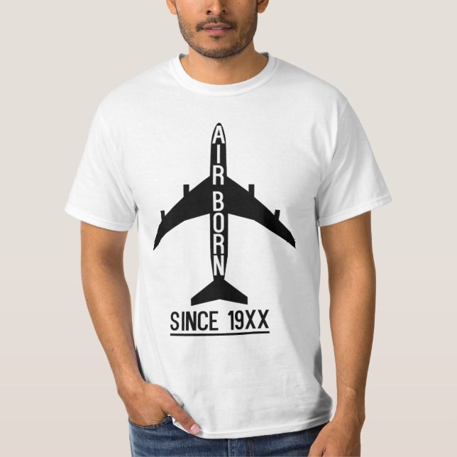 LUFT BORN - ORIGINAL TEE (Framsida)