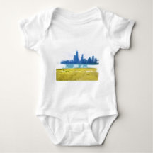 Luft Brushed Chicago Skyline Art