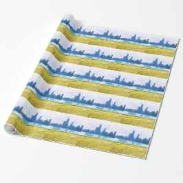 Luft Brushed Chicago Skyline Presentpapper