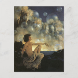 Luft Castles, Maxfield Parrish Bra Vintage Vykort