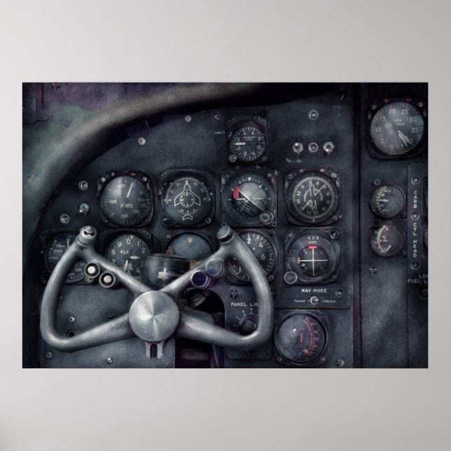 Luft - Cockpit Poster (Framsidan)