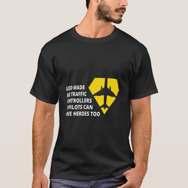 Luft Crontoller-design T Shirt (Framsida)