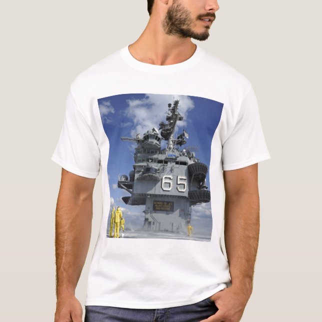 Luft departement Sailors testar sprinklersystemet T-shirt (Framsida)