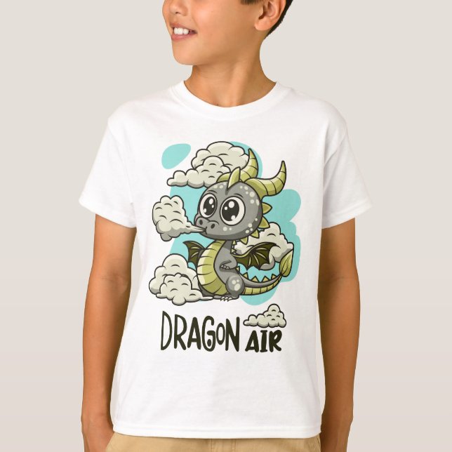Luft Dragon Shirt T Shirt (Framsida)