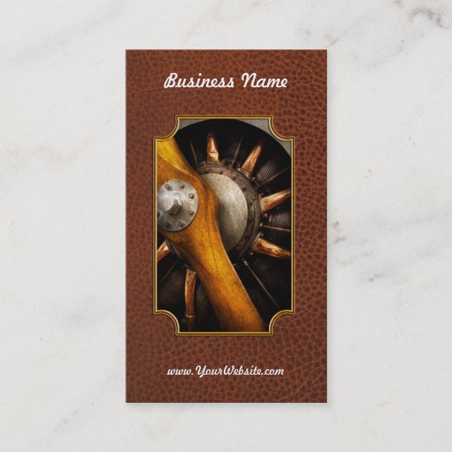 Luft - du fick stöttor visitkort (Framsida)