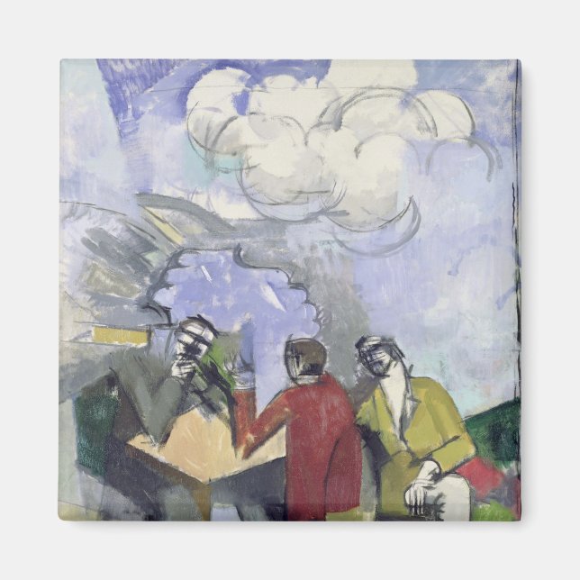 Luft erövring 1913 magnet (Framsidan)