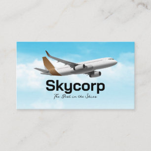 LUFT FLYGPLAN i HIMMEL Resor Visitkort