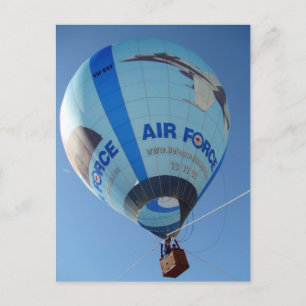 Luft Force Balloon Vykort