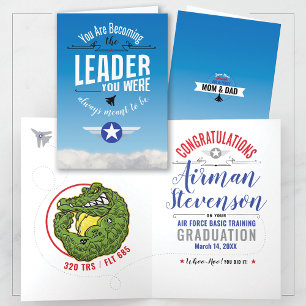 Luft Force Basic Training 320 Gators BMT Studenten Kort
